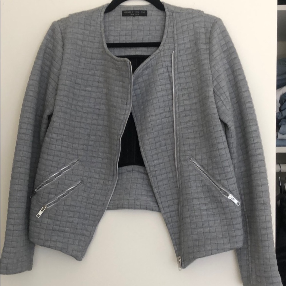 Quilted Blazer